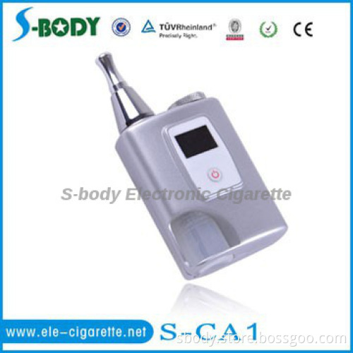 e cig box mod S-CA1 with self-filled liquid bottle&1200mah battery